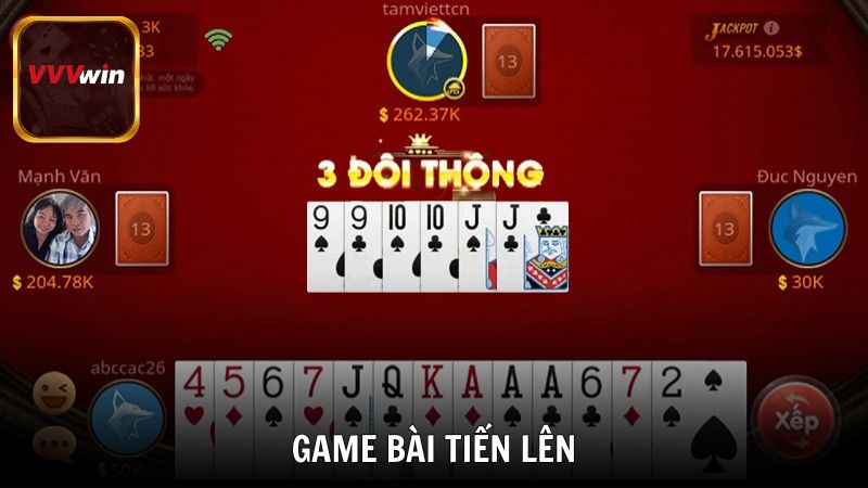 Game bài Tiến Lên 789club bao gồm nhiều phòng cược hấp dẫn
