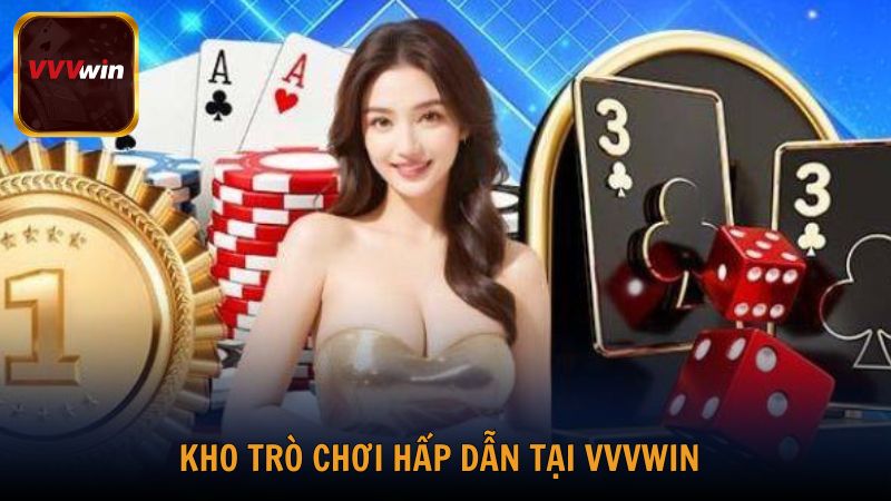Tổng hợp kho trò chơi hấp dẫn tại VVVwin