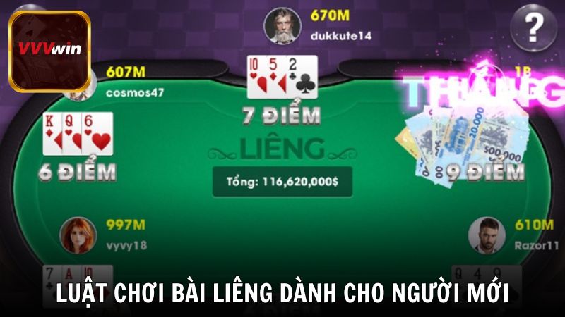 Luật chơi bài Liêng dành cho người mới
