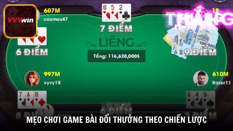 Mẹo chơi game bài đổi thưởng theo chiến lược của người dẫn đầu