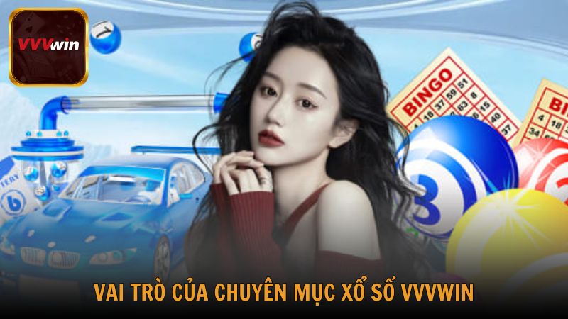 Vai trò nổi bật của chuyên mục Xổ Số tại VVVwin